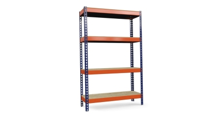 Стеллаж металлический Т-130 F/4 4 полки 2000x1540x500 мм Верстакофф ® СМП-321002