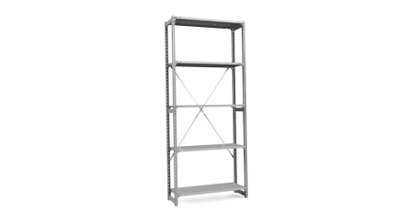 Стеллаж ТСУ Универсал металлический 5 полок 2500x1060x500 мм Верстакофф ® ТСУ-311009