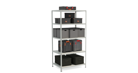 Стеллаж металлический архивный СТФ 1075-2,0