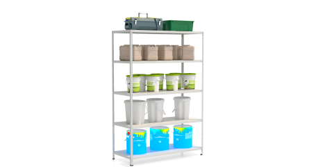 Стеллаж металлический архивный СТФ 1565-2,2