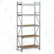 Стеллаж металлический оцинкованный SGR-V-Zn-ДСП 2165-3.0