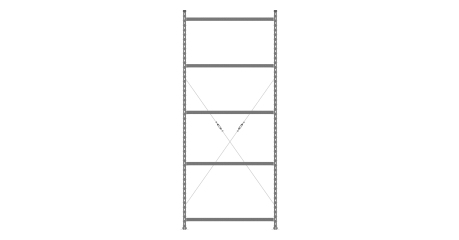 Стеллаж полочный ДиКом СТ-031