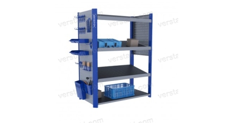 Стеллаж сборный KronVuz CT H1N3 15X19-SB1-SB3