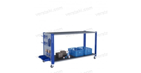 Стеллаж складской металлический KronVuz CT H2 20Х10-SB1-K2