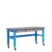 Стол металлический промышленный 3 выдвижных ящика 2000 мм Верстакофф ® PLC 20.111-М