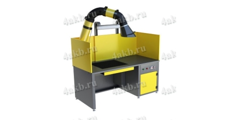 Стол сварщика СС-02-07 с вытяжным устройством