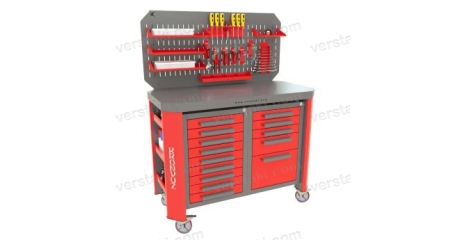 Стол-верстак на колесах Гефест-ВС-95-ЭП-К