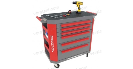Тележка для хранения инструмента Гефест-ТИ-6 (RAL 7012/3002)