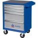 Тележка инструментальная 5 ящиков ОПТИМА синяя МАСТАК 521-05581MB