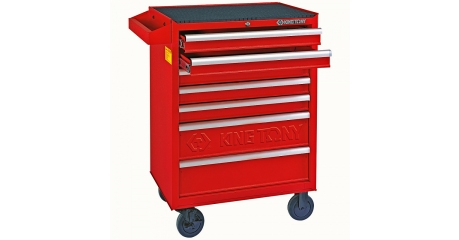 Тележка инструментальная, 7 ящиков KING TONY 87434-7B