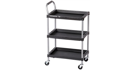 Тележка инструментальная с 3 пластиковыми полками T12