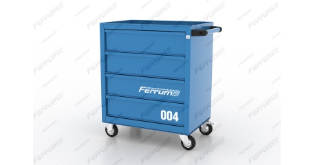 Тележка инструментальная с 4 ящиками Ferrum 02.004L