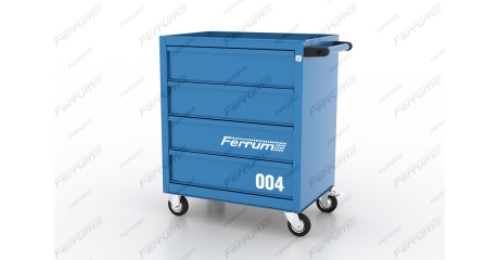 Тележка инструментальная с 4 ящиками Ferrum 02.004L