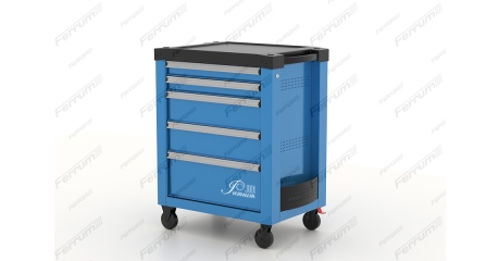 Тележка инструментальная с 5 ящиками Ferrum 12.305