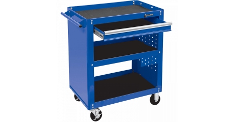 Тележка открытая "ОПТИМА" МАСТАК 520-01580MB, 3 полки и ящик