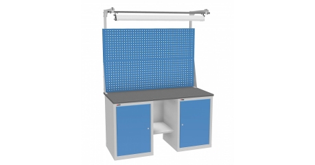 Верстак ДиКом ВЛ-К-150-10 с экраном и подсветкой