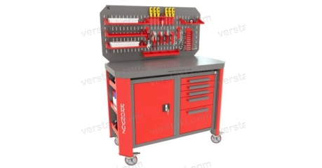 Верстак на колесиках Гефест-ВС-15-ЭП-К