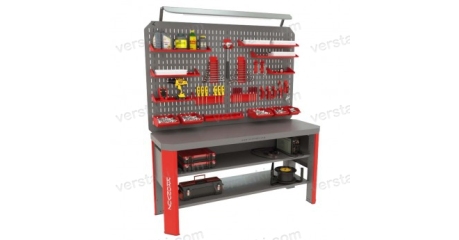 Верстак с двойным экраном Гефест-ВС-000-ЭДО