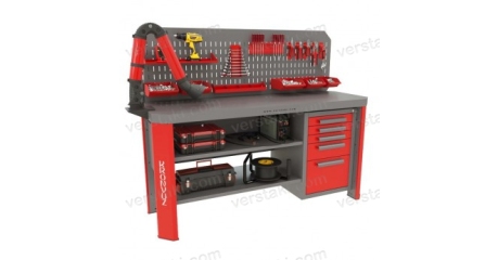 Верстак с системой вытяжки ГЕФЕСТ-ВС-005-ЭП-В1