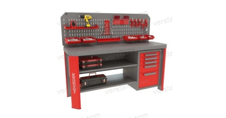 Верстак с ящиками для инструментов Гефест-ВС-005-ЭП