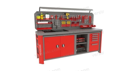 Верстак слесарный с раковиной Гефест-ВС-2205-ЭПО-М1