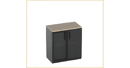 Шкаф архивный малый OASYS ША-80х2-03