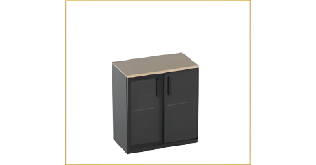 Шкаф архивный малый OASYS ША-80х2-03