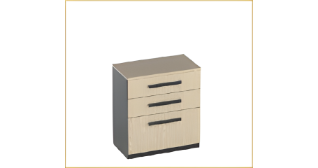 Шкаф архивный малый OASYS ША-80х2-04