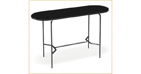 Стол барный овальный GIBKO 180х60 h105