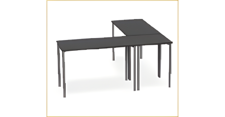 Стол комбинированный-Г PROSTO