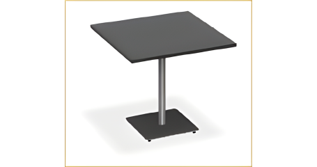 Стол квадратный на центральной опоре PROSTO 85х85