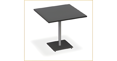 Стол квадратный на центральной опоре PROSTO 85х85