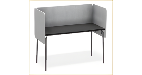 Стол прямоугольный GIBKO 120х60 с экранами