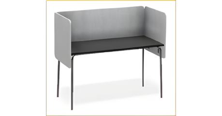 Стол прямоугольный GIBKO 140х60 с экранами