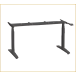 Стол регулируемый эл.приводом LVL UP 180х80 (без столешницы)RAL 9005 Черный муар