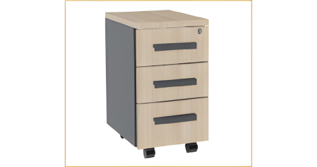 Тумба офисная TIMON S3 (с ручками)