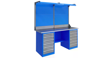 Верстак слесарный TNC 201.66.3-2F