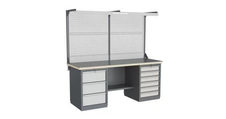 Верстак слесарный FBK 205.36.4-2F