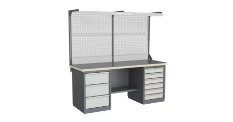 Верстак слесарный FBK 205.36.4-2F