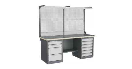 Верстак слесарный FBK 205.46.4-2F