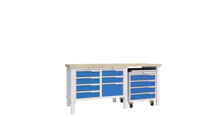 Верстак слесарный CTR 2002.S34M4.3