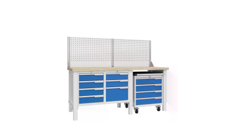 Верстак слесарный CTR 2002.S34M4.3-1