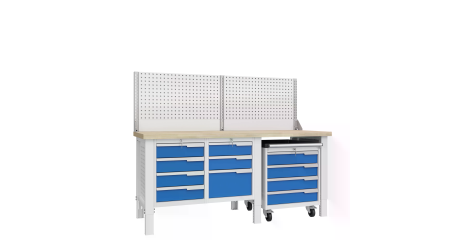 Верстак слесарный CTR 2002.S34M4.3-1