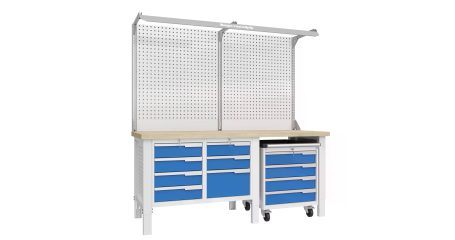 Верстак слесарный CTR 2002.S34M4.3-2F