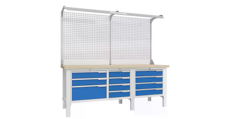 Верстак слесарный CTR 2202.S4L34.24-2F