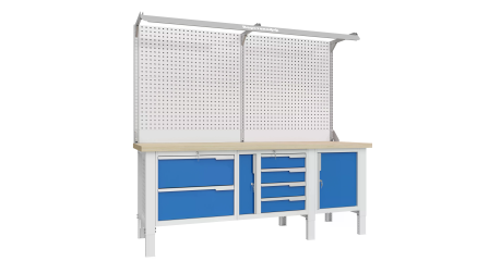 Верстак слесарный CTR 2202.S7L26.24-2F