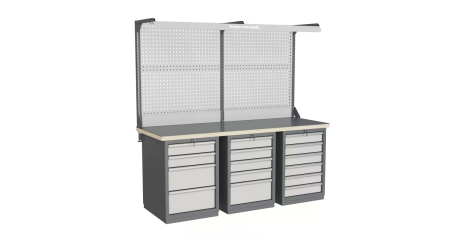 Верстак слесарный FBK 205.456-2F