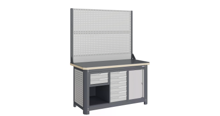 Верстак слесарный MCN 1552.S267.2-2