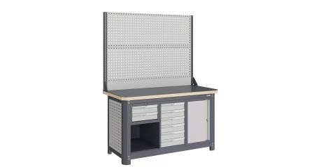 Верстак слесарный MCN 1552.S267.2-2