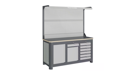 Верстак слесарный MCN 1552.S678-2F